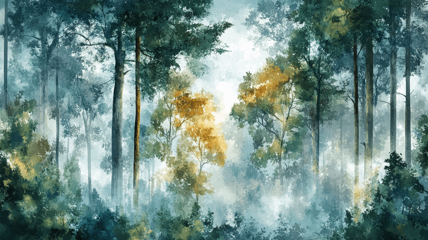 Forest Tree Wallpaper | Murals Wallpaper