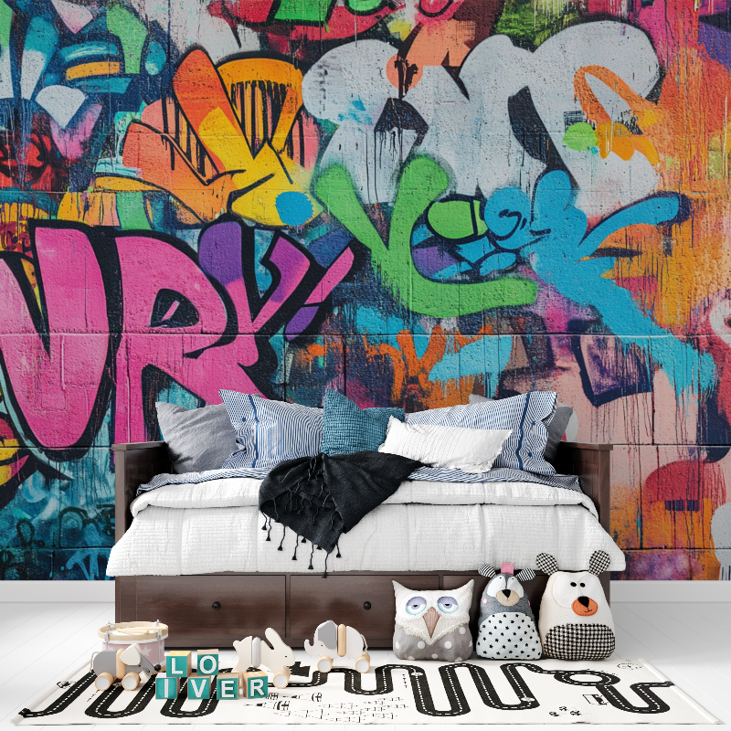 Music Graffiti Wallpaper | Murals Wallpaper