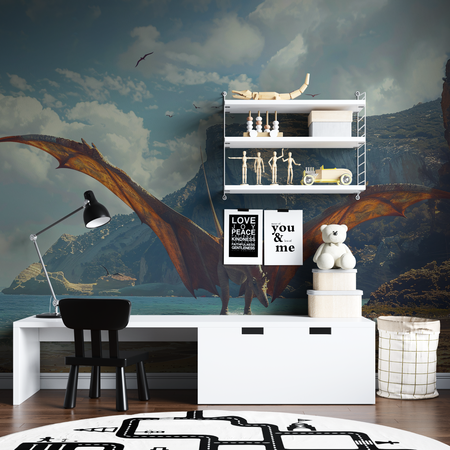 Riesen-Pterodaktylus-Tapete | Wandbildtapete