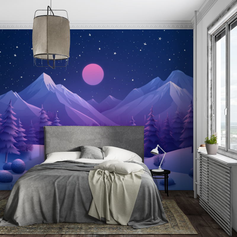 Sunrise Space Gamer Wallpaper | Murals Wallpaper