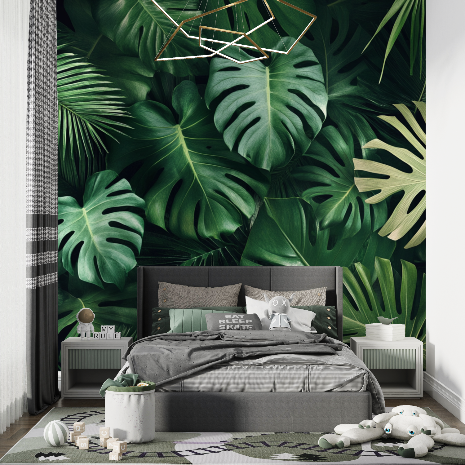 Tropical Plants Wallpaper | Murals Wallpaper