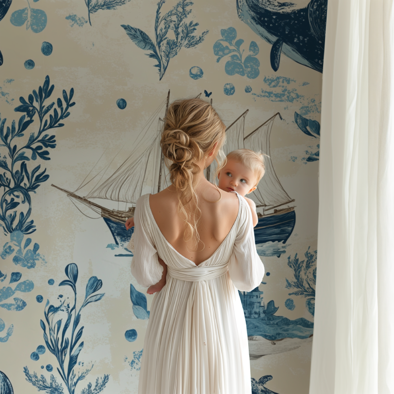 Nautical Ocean Marine Wallpaper | Murals Wallpaper