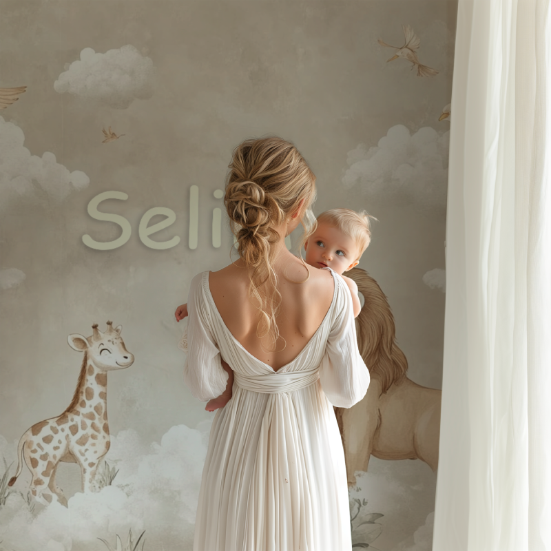 Beige Name Wallpaper | Murals Wallpaper