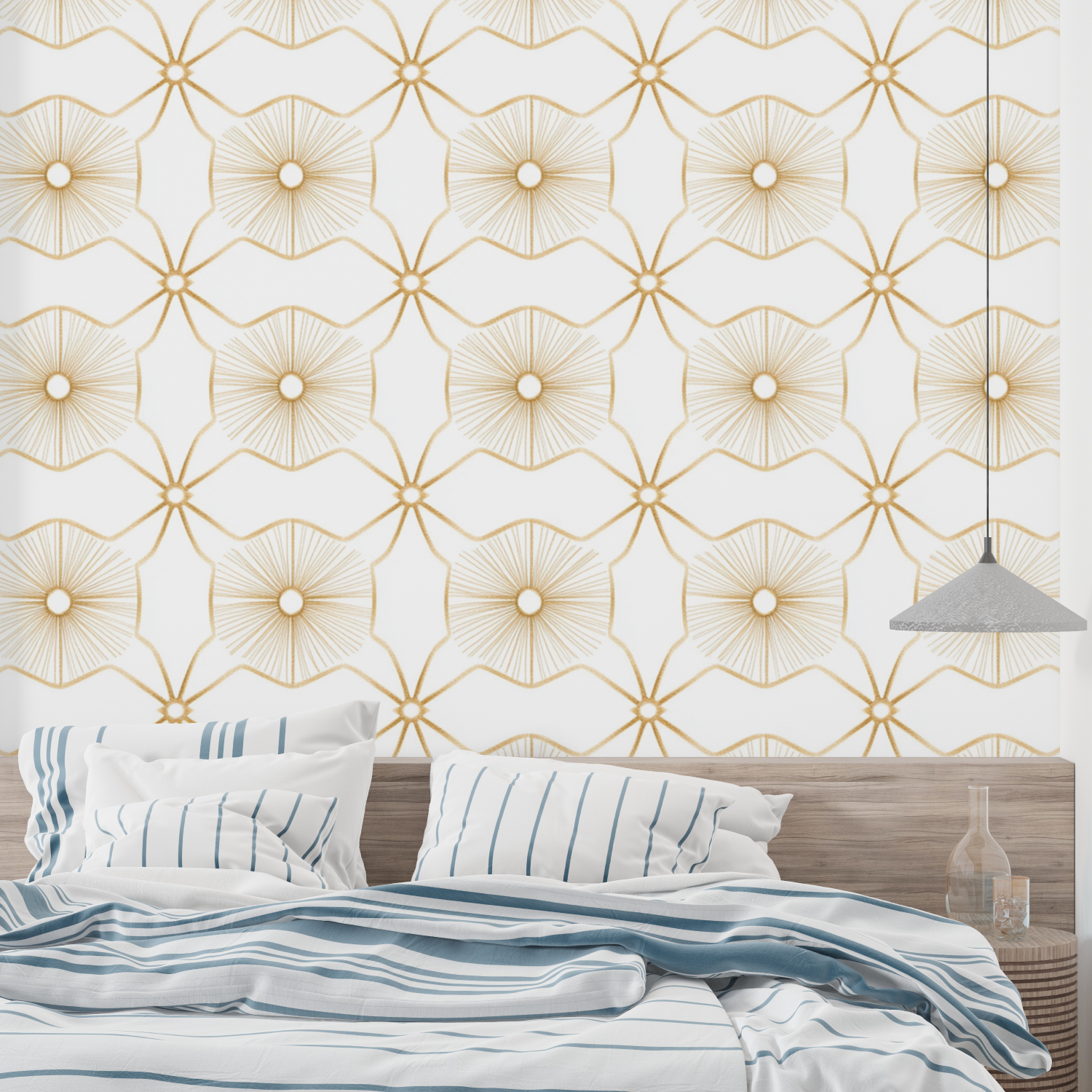 Art Deco Gold Wallpaper | Murals Wallpaper