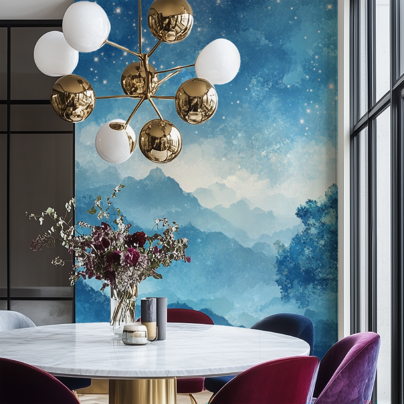 Star Tree Wallpaper | Murals Wallpaper