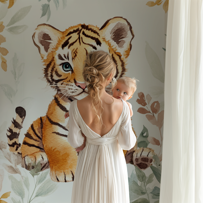 Bohemian Tiger Wallpaper | Murals Wallpaper