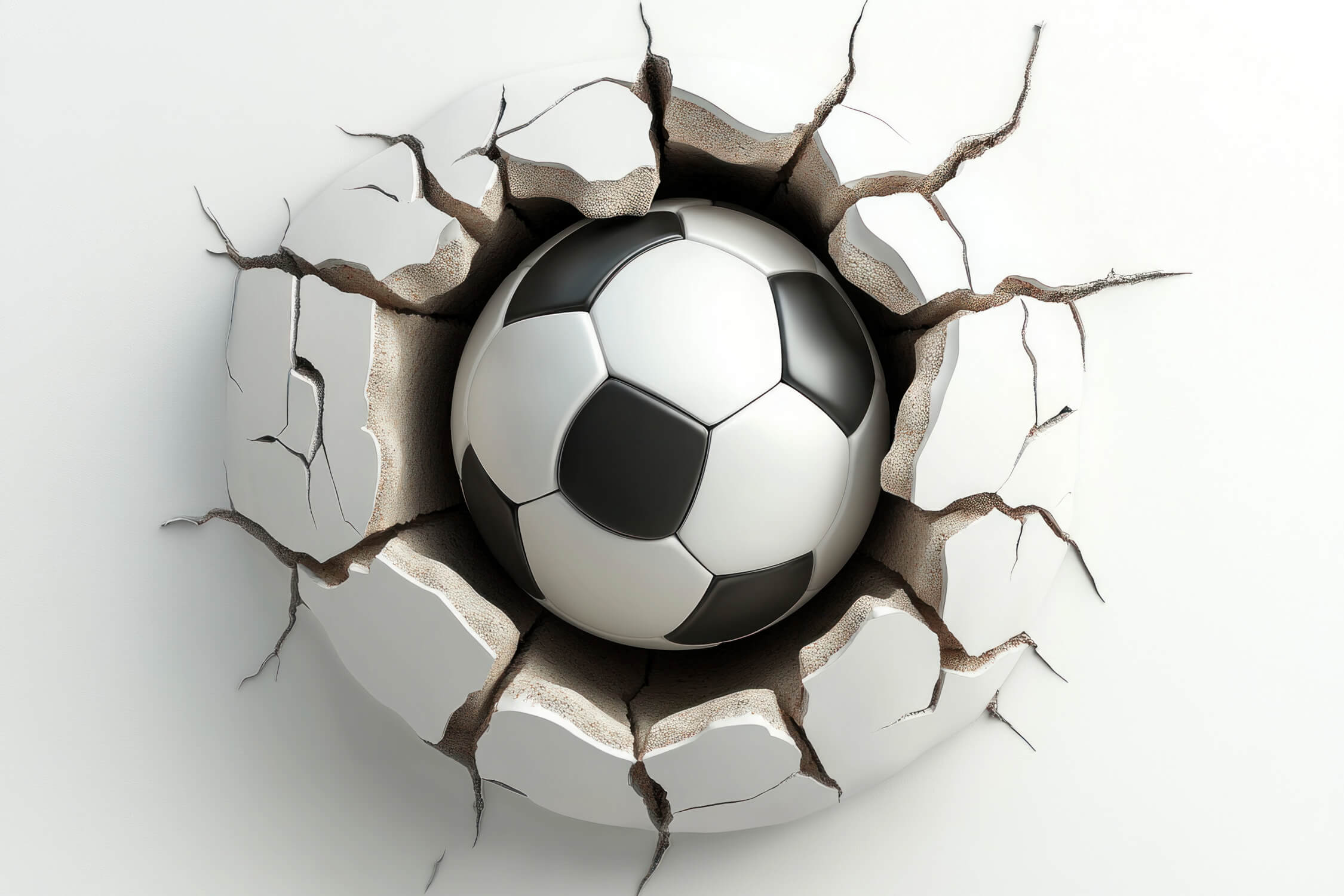 3D Football Wallpaper | Murals Wallpaper