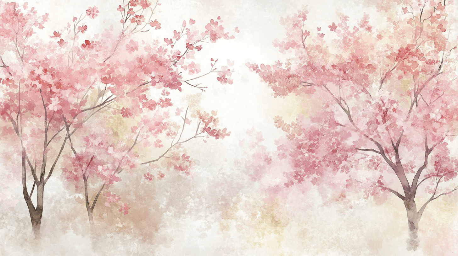 Pink Tree Wallpaper | Murals Wallpaper