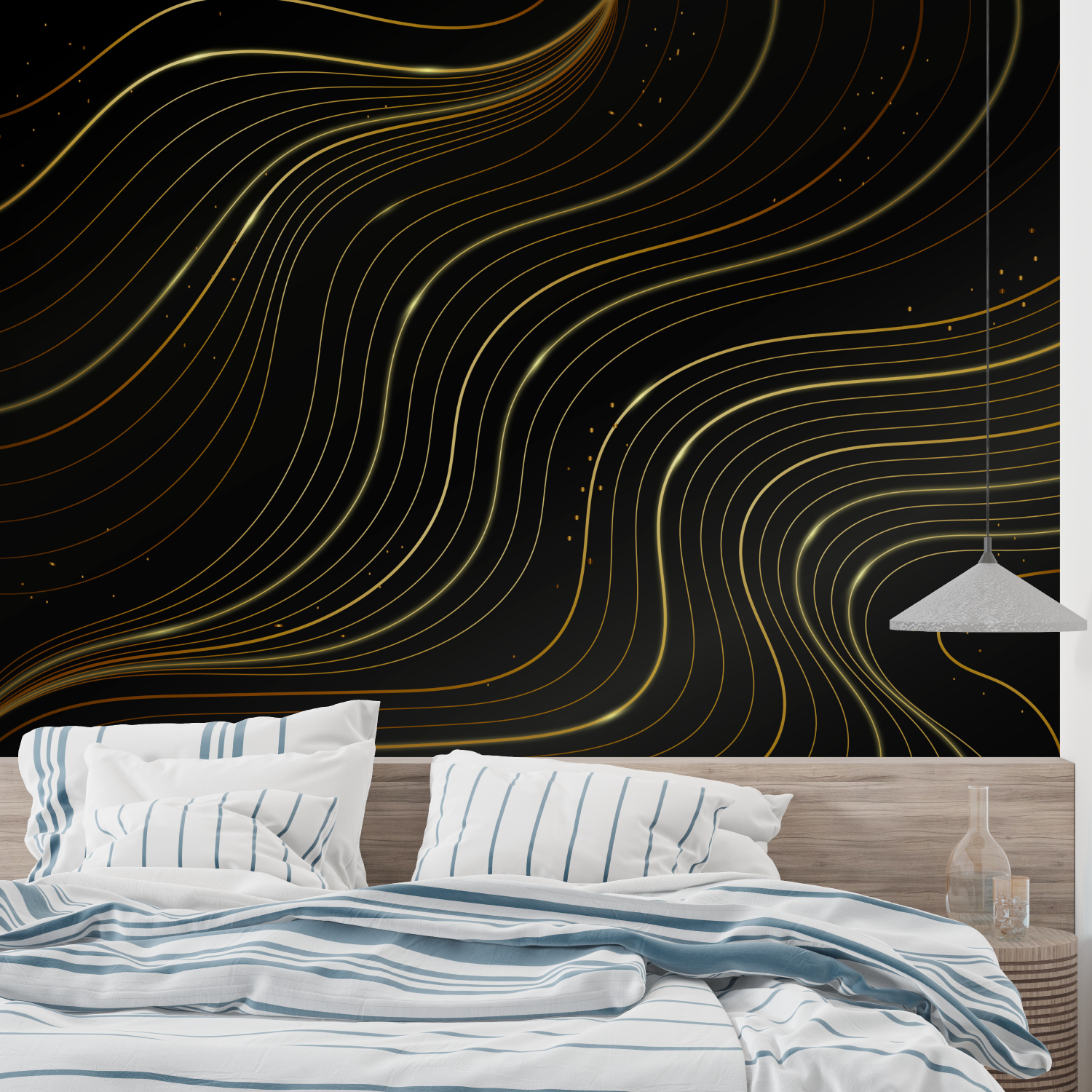 Black Gold Wallpaper | Murals Wallpaper