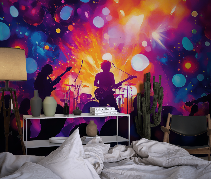 Konzertmusik-Hintergrundbild | Wandbild-Hintergrundbild