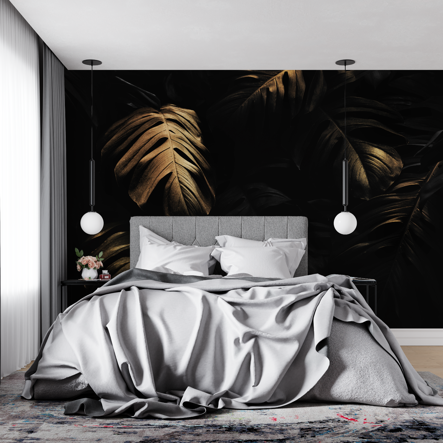 Black and Gold Trend Wallpaper | Murals Wallpaper