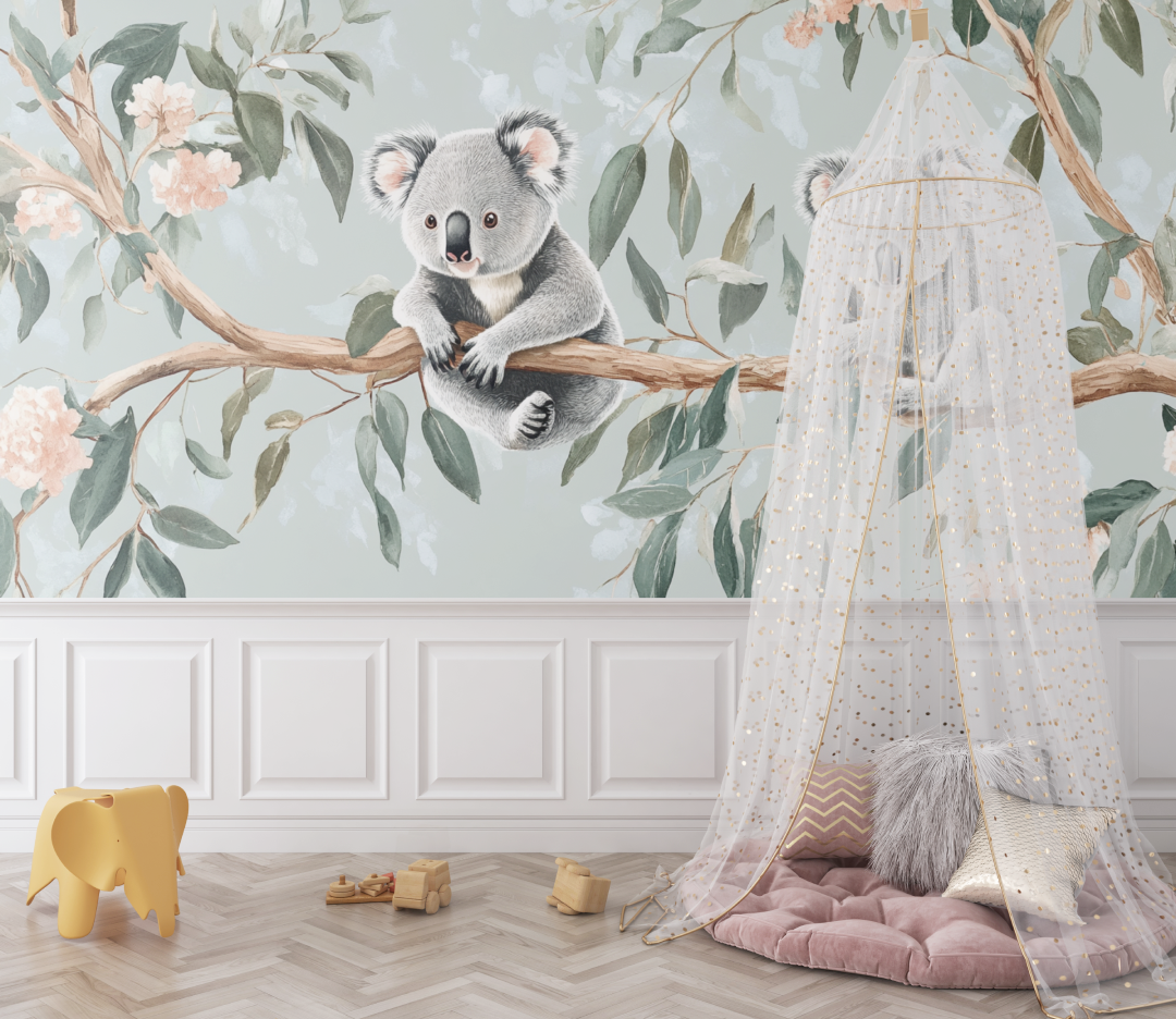 Koala Wallpaper in a Suspended World | Murals Wallpaper