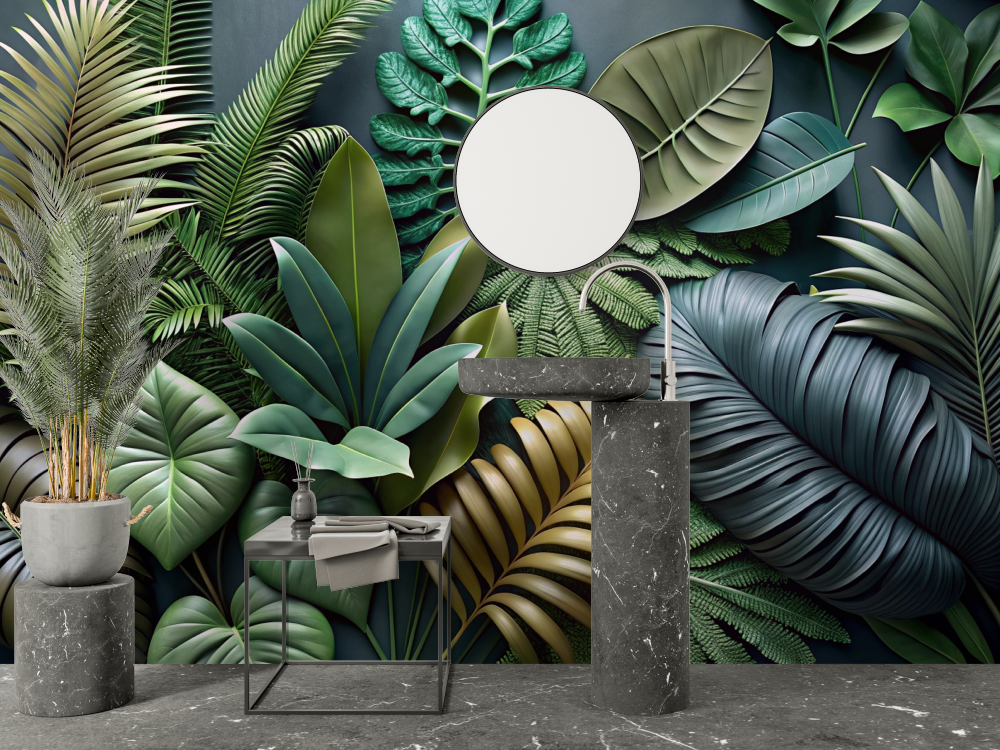 3D Wallpaper Bathroom | Murals Wallpaper