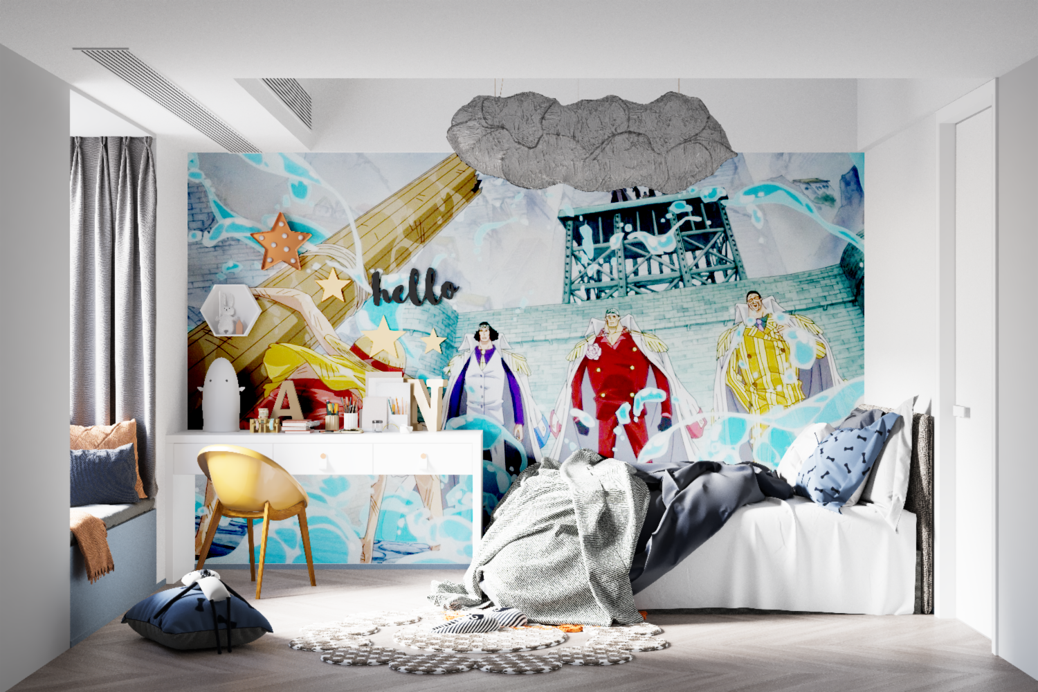 One Piece Marineford Wallpaper | Murals Wallpaper