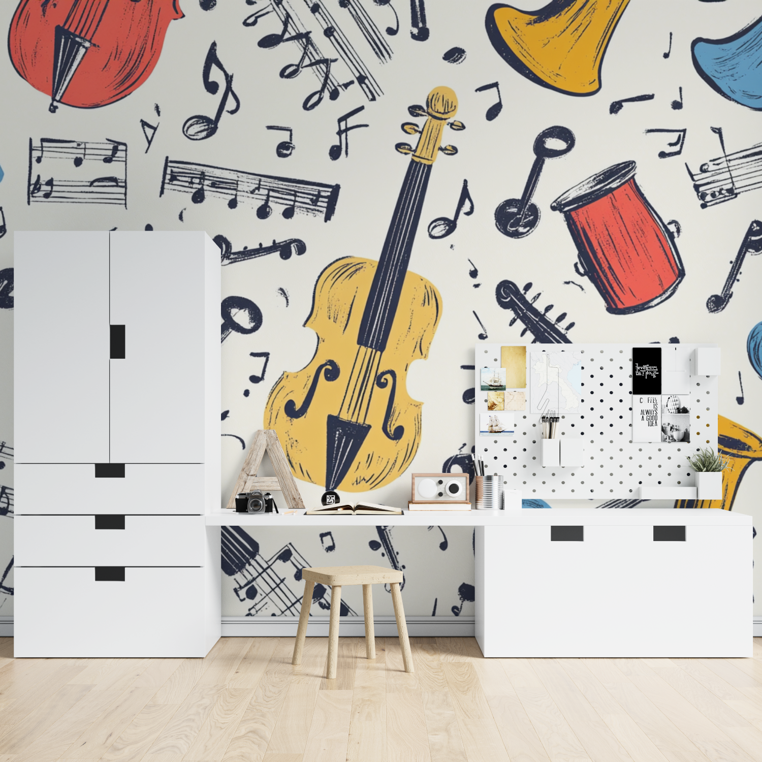 Music Pattern Wallpaper | Murals Wallpaper