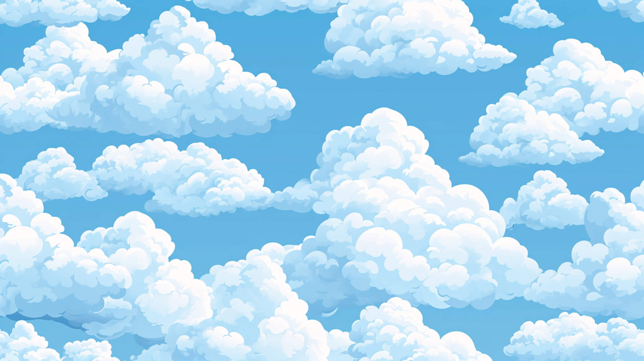 Blue Cloud Wallpaper | Murals Wallpaper