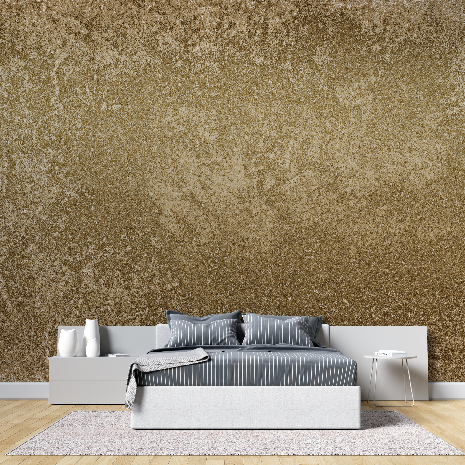 Gold Bronze Wallpaper | Murals Wallpaper