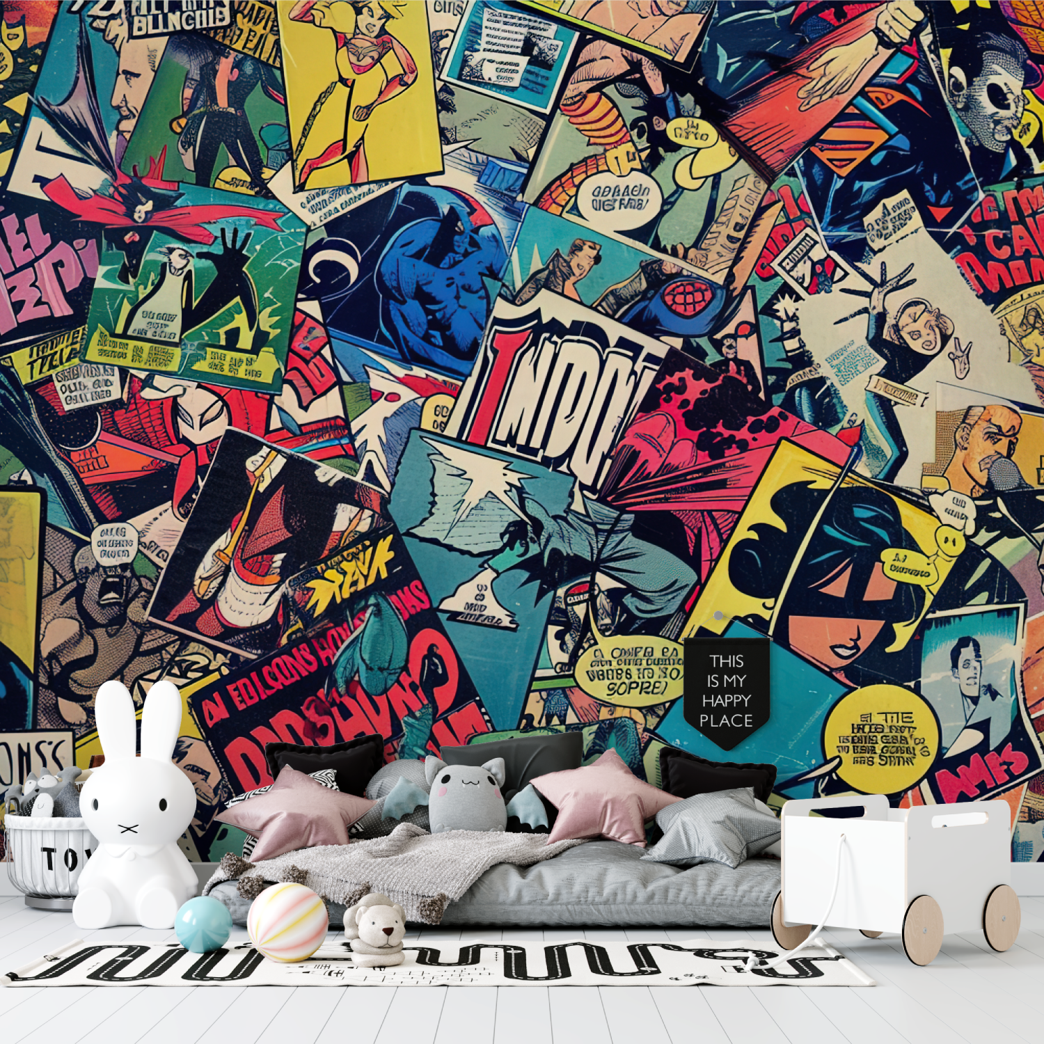 Trendy Graffiti Wallpaper | Murals Wallpaper