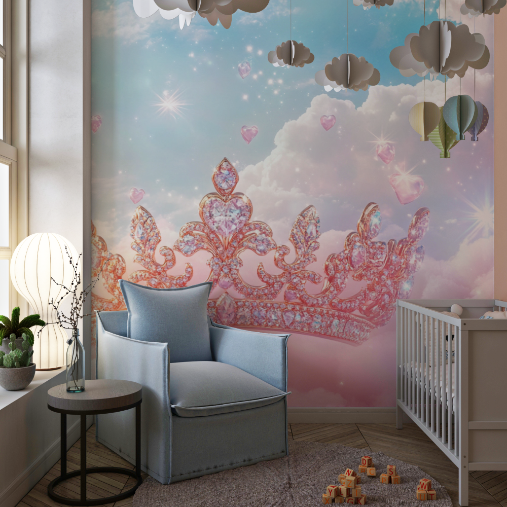 Princess Golden Crown Wallpaper | Murals Wallpaper