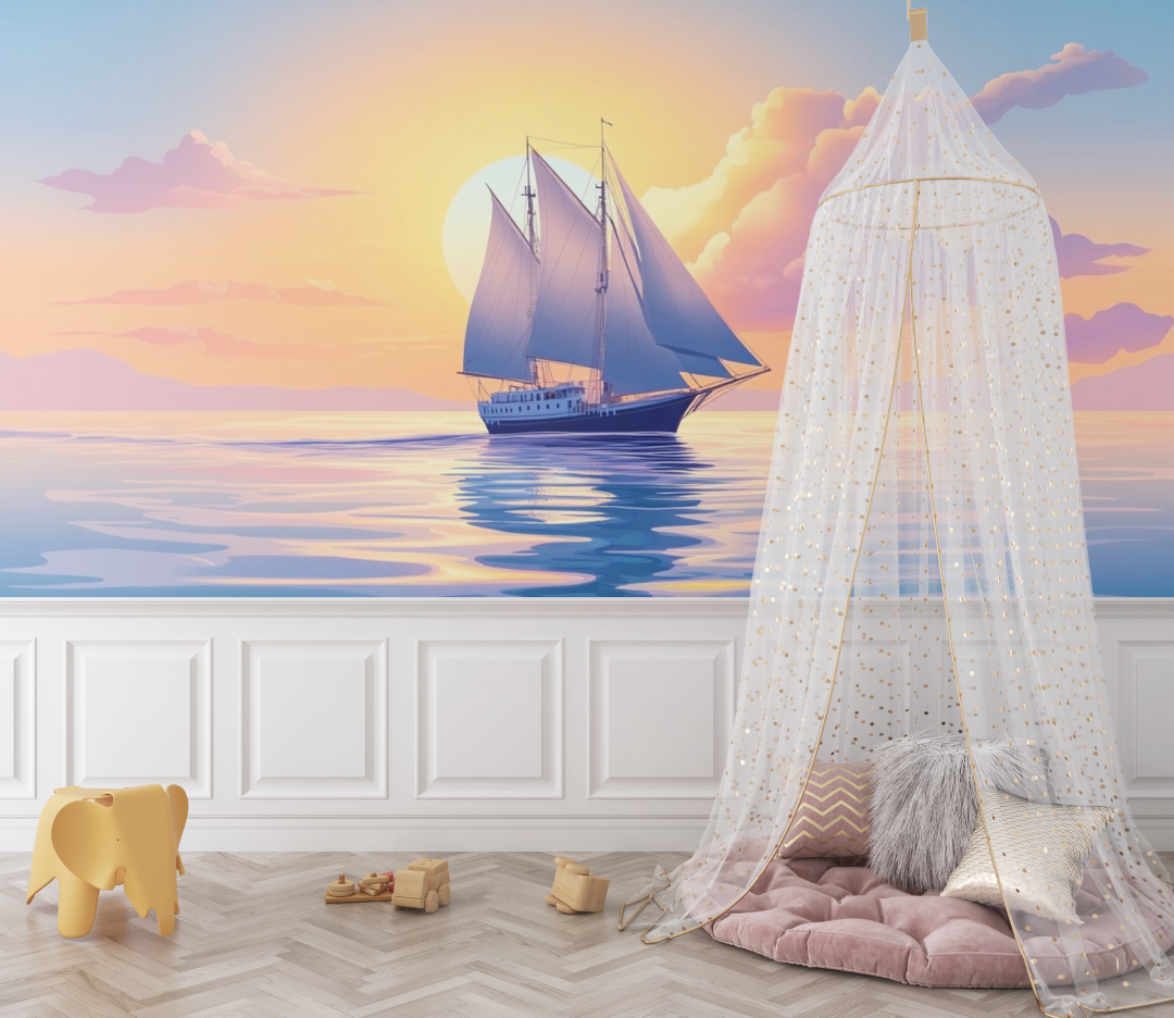 Traumhafte Meereshorizont-Tapete | Wandtapete