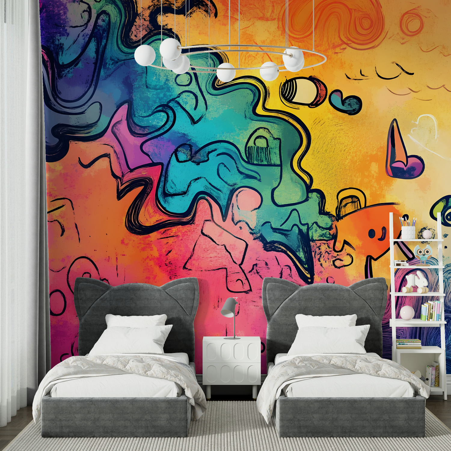 Teen Graffiti Wallpaper | Murals Wallpaper