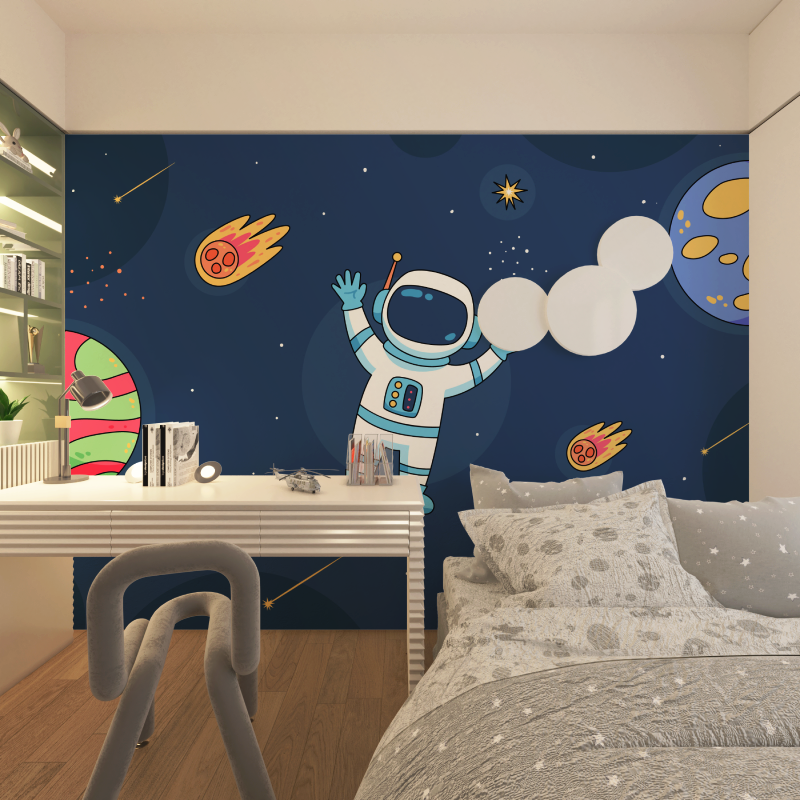 Astronaut Bedroom Space Wallpaper | Murals Wallpaper
