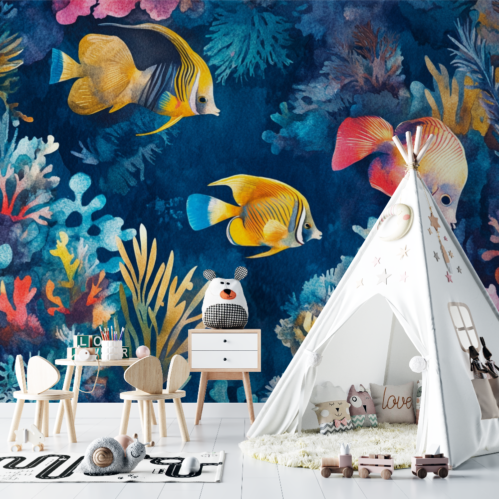 Marine Fish Coral Wallpaper | Murals Wallpaper