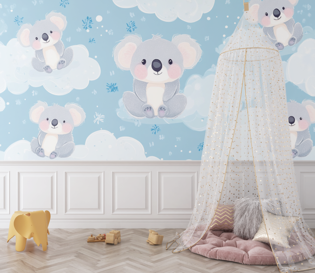 Koala Wallpaper in a World of Softness | Murals Wallpaper