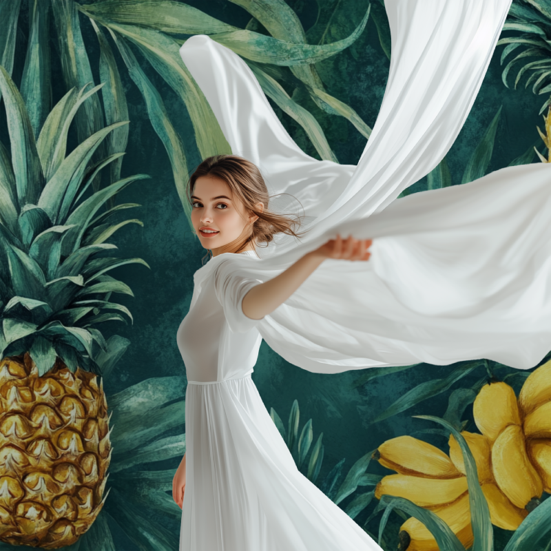 Vintage Tropical Wallpaper | Murals Wallpaper