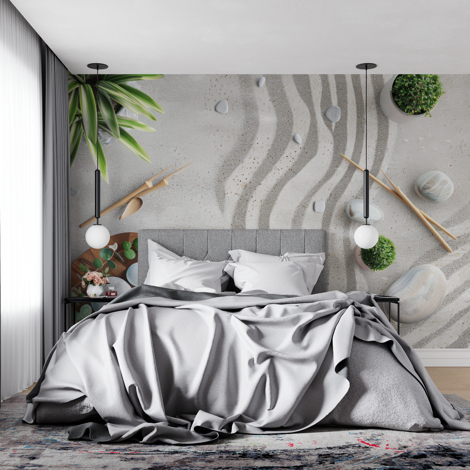 Zen Toilet Wallpaper | Murals Wallpaper