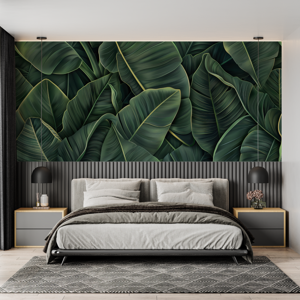 Green Tropical Wallpaper | Murals Wallpaper
