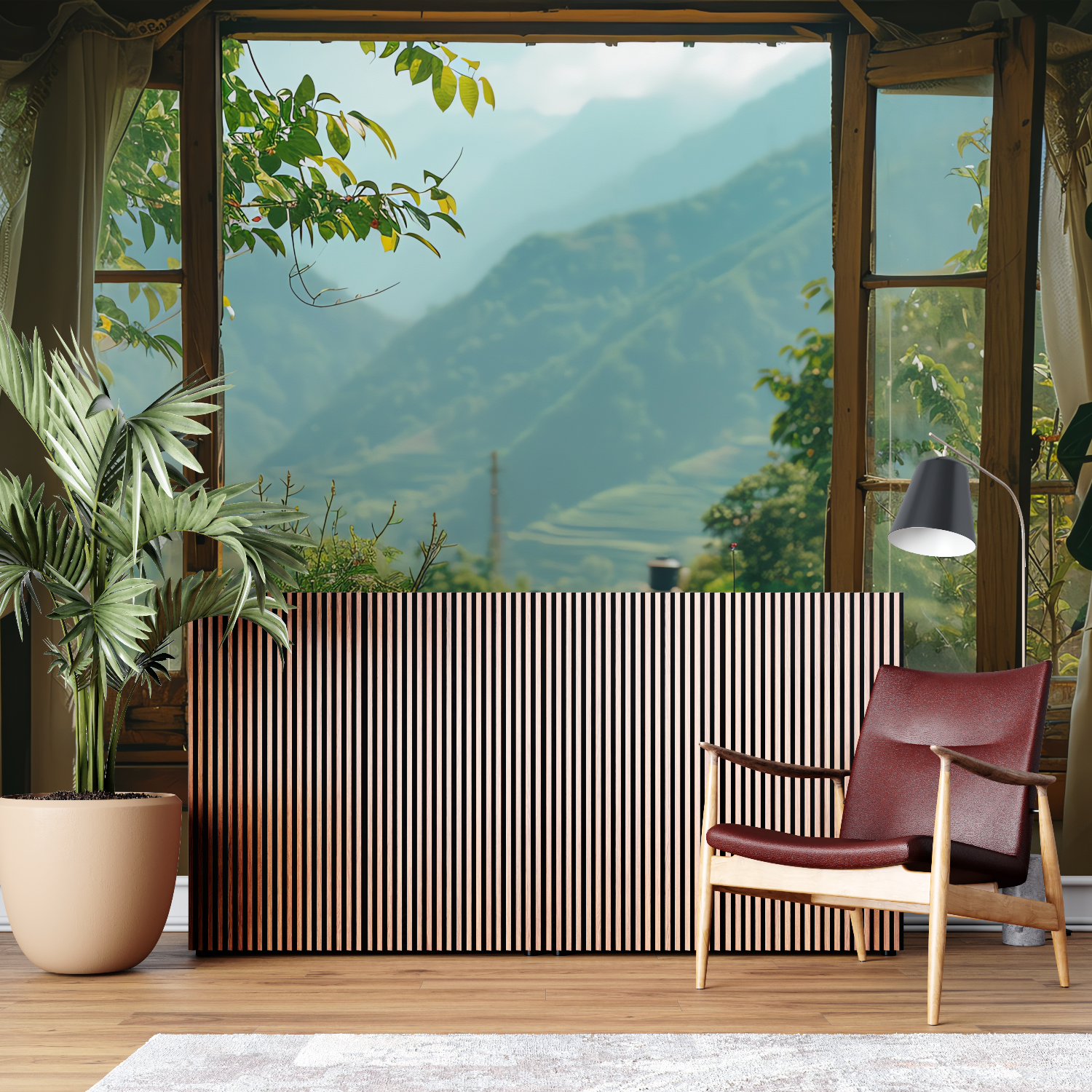 3D Open Window Wallpaper | Murals Wallpaper