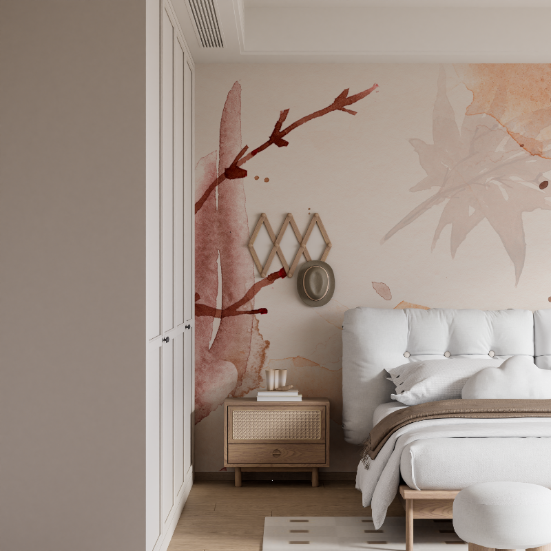 Watercolor Trend Wallpaper Living Room | Murals Wallpaper