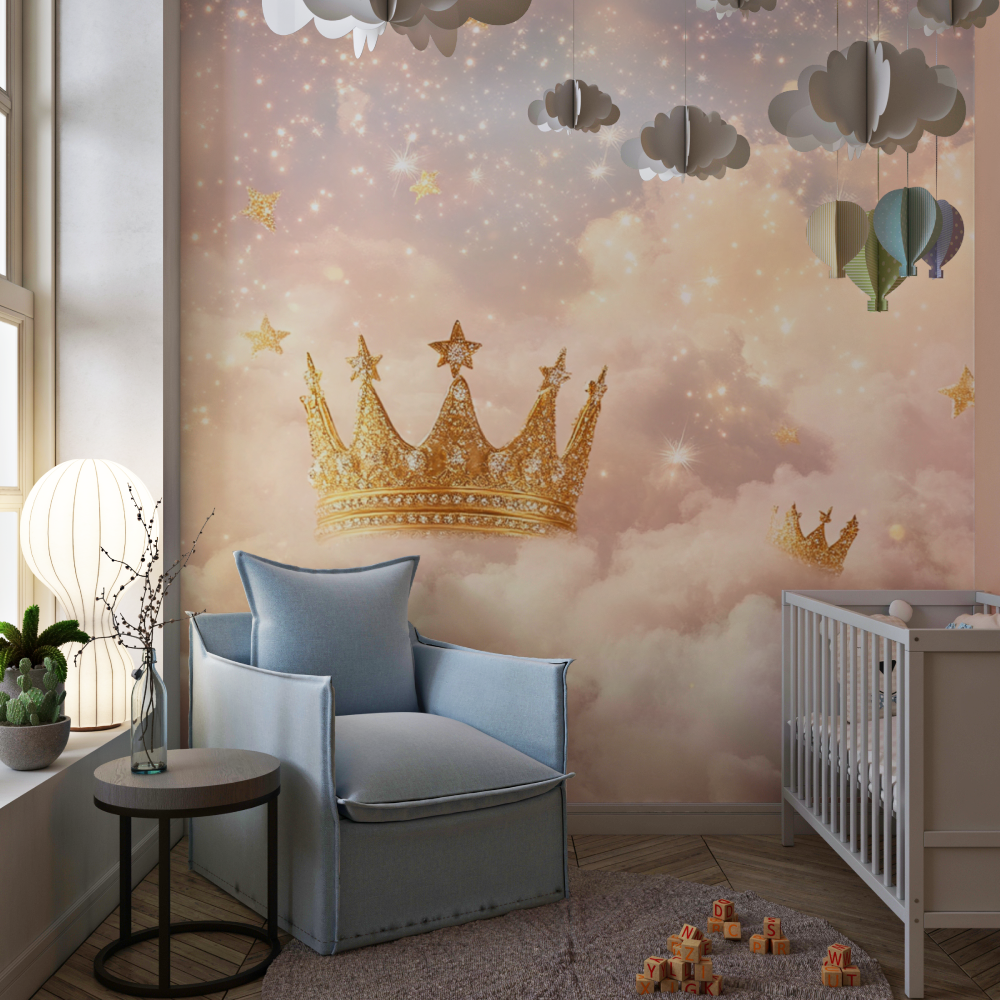 Magic Crown Princess Wallpaper | Murals Wallpaper