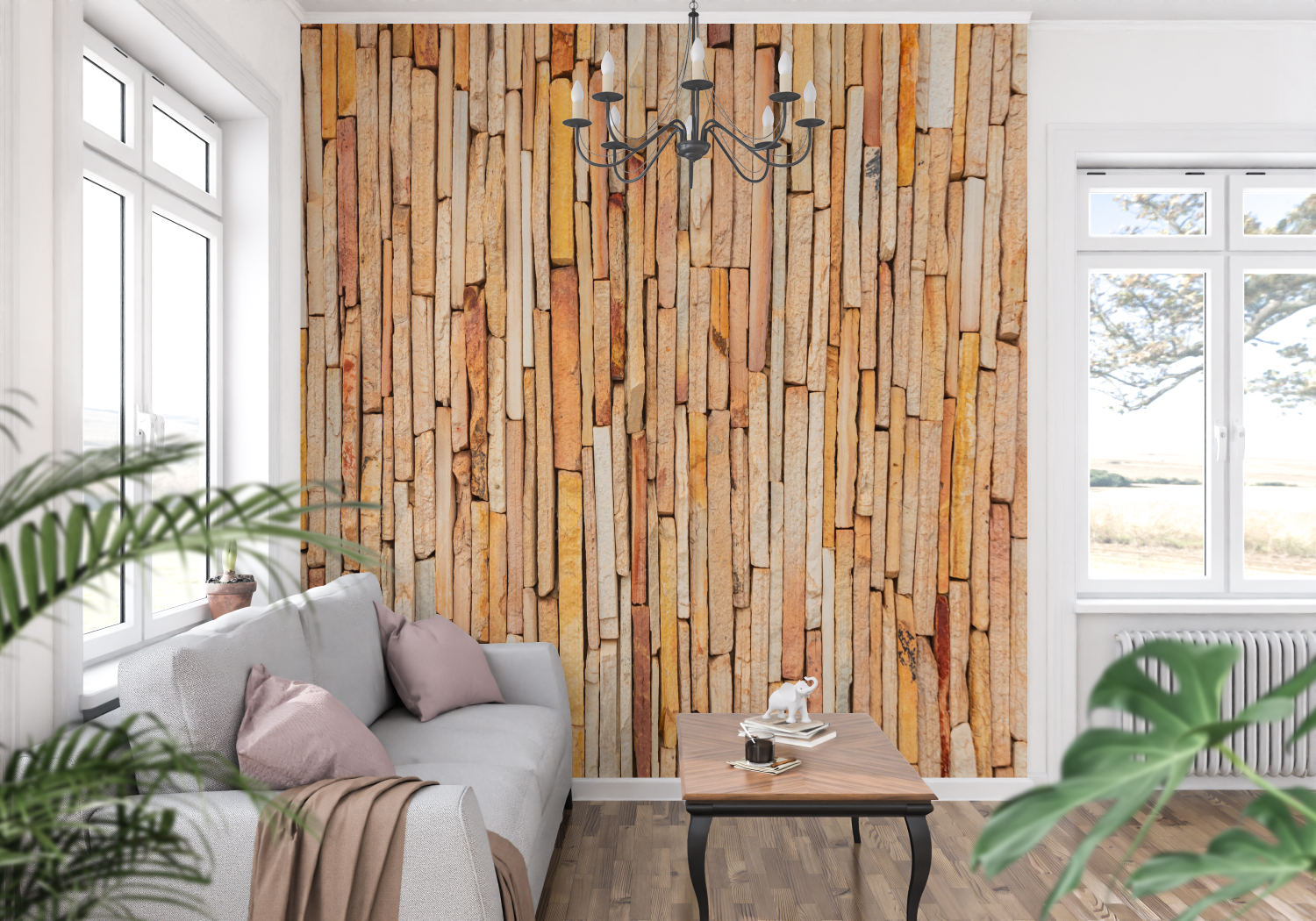 Natural Bamboo Wallpaper | Murals Wallpaper