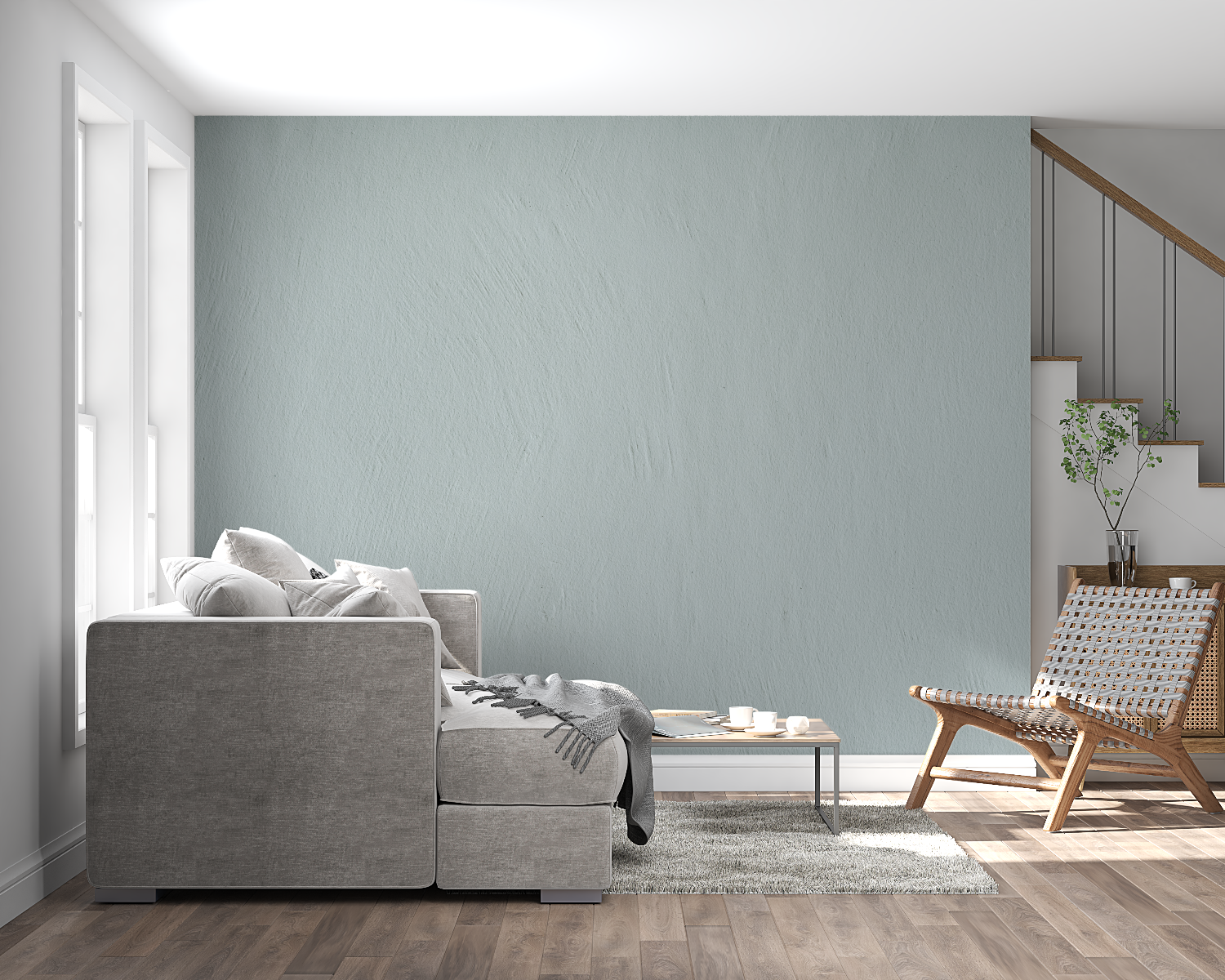 Water Green Non-Woven Wallpaper | Murals Wallpaper