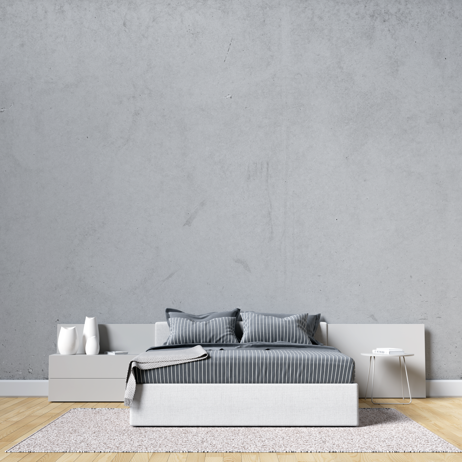 Betongrau Tapete | Wandbilder Tapete