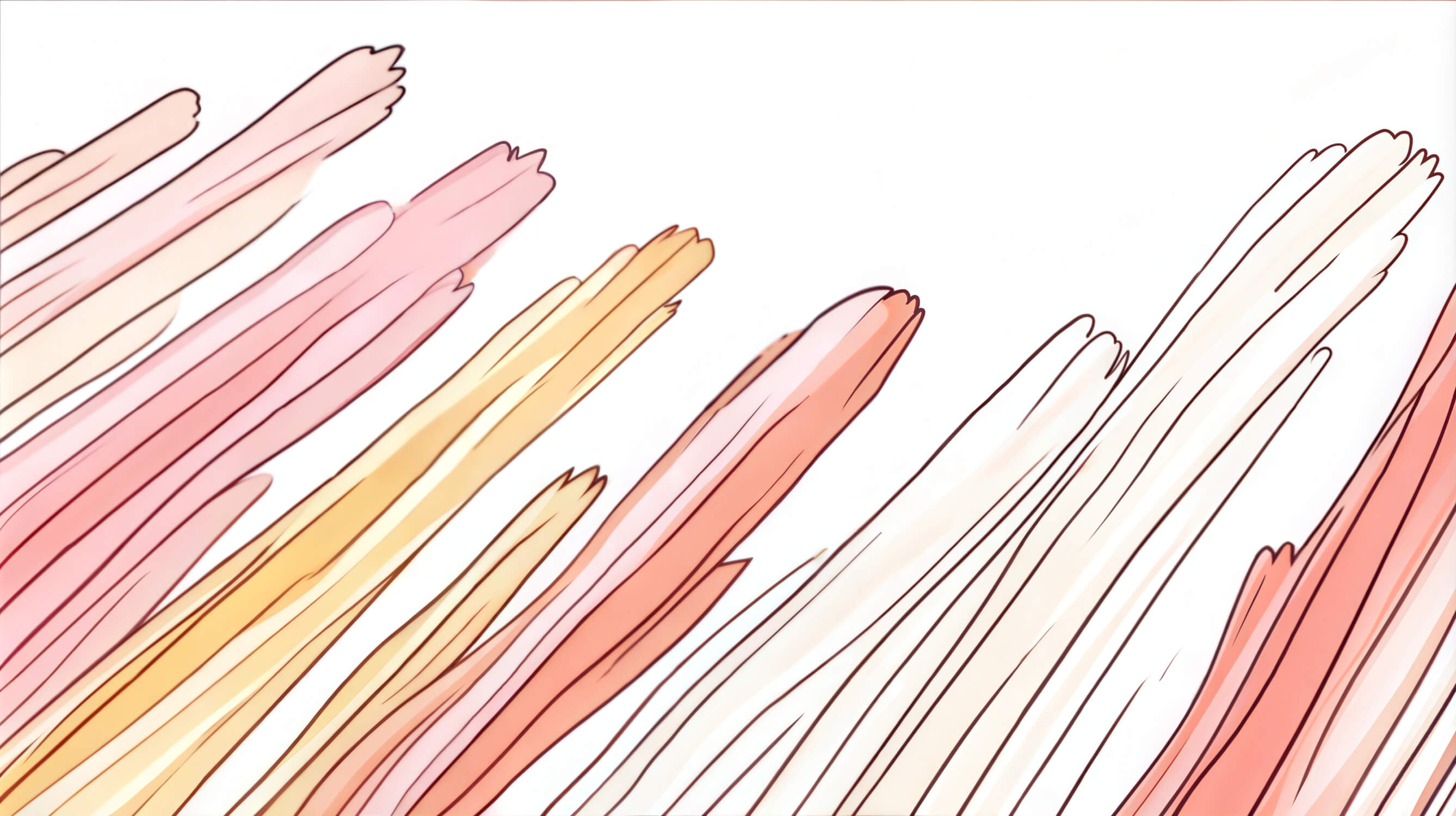 Watercolor Abstract Lines Wallpaper | Murals Wallpaper