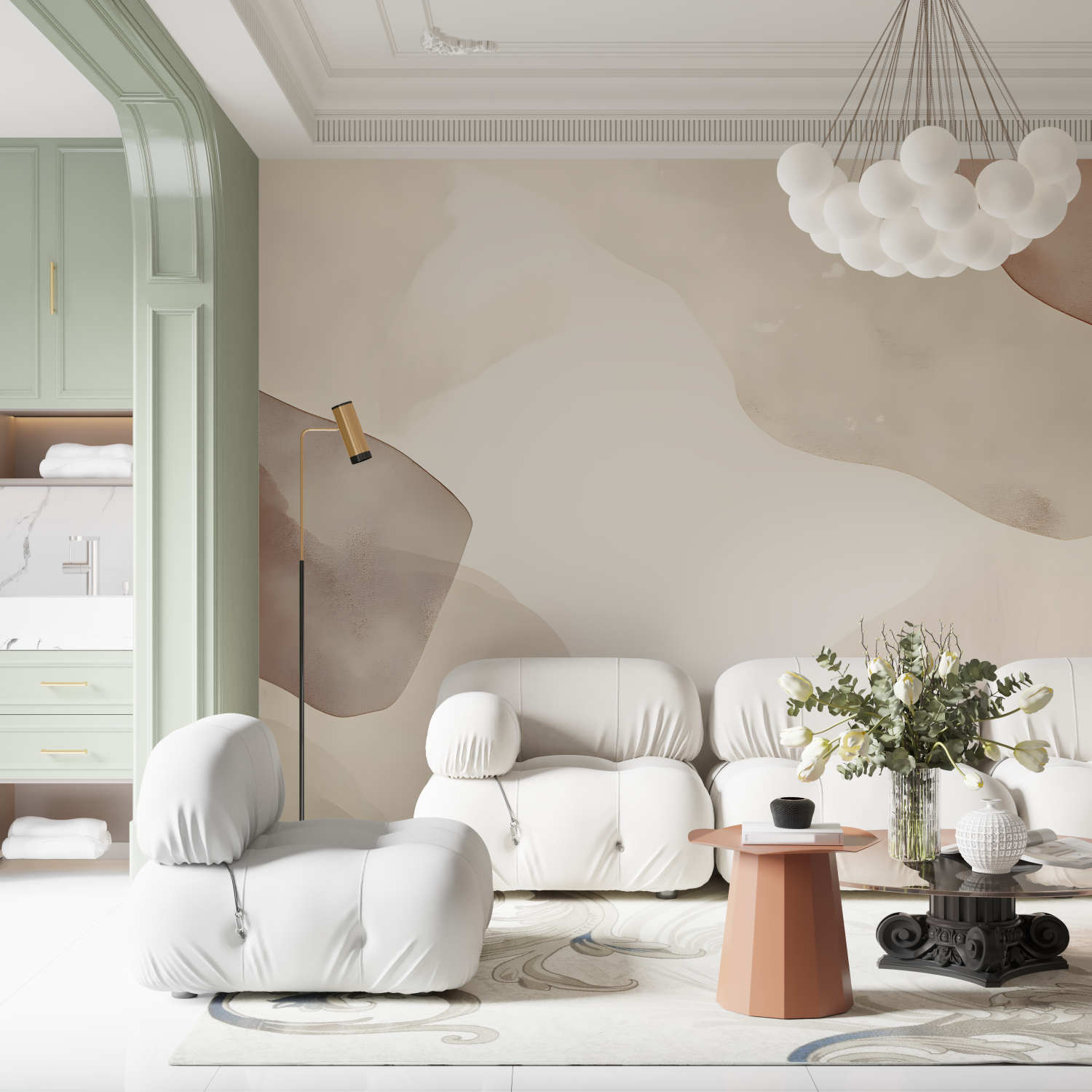 Watercolor Design Wallpaper | Murals Wallpaper