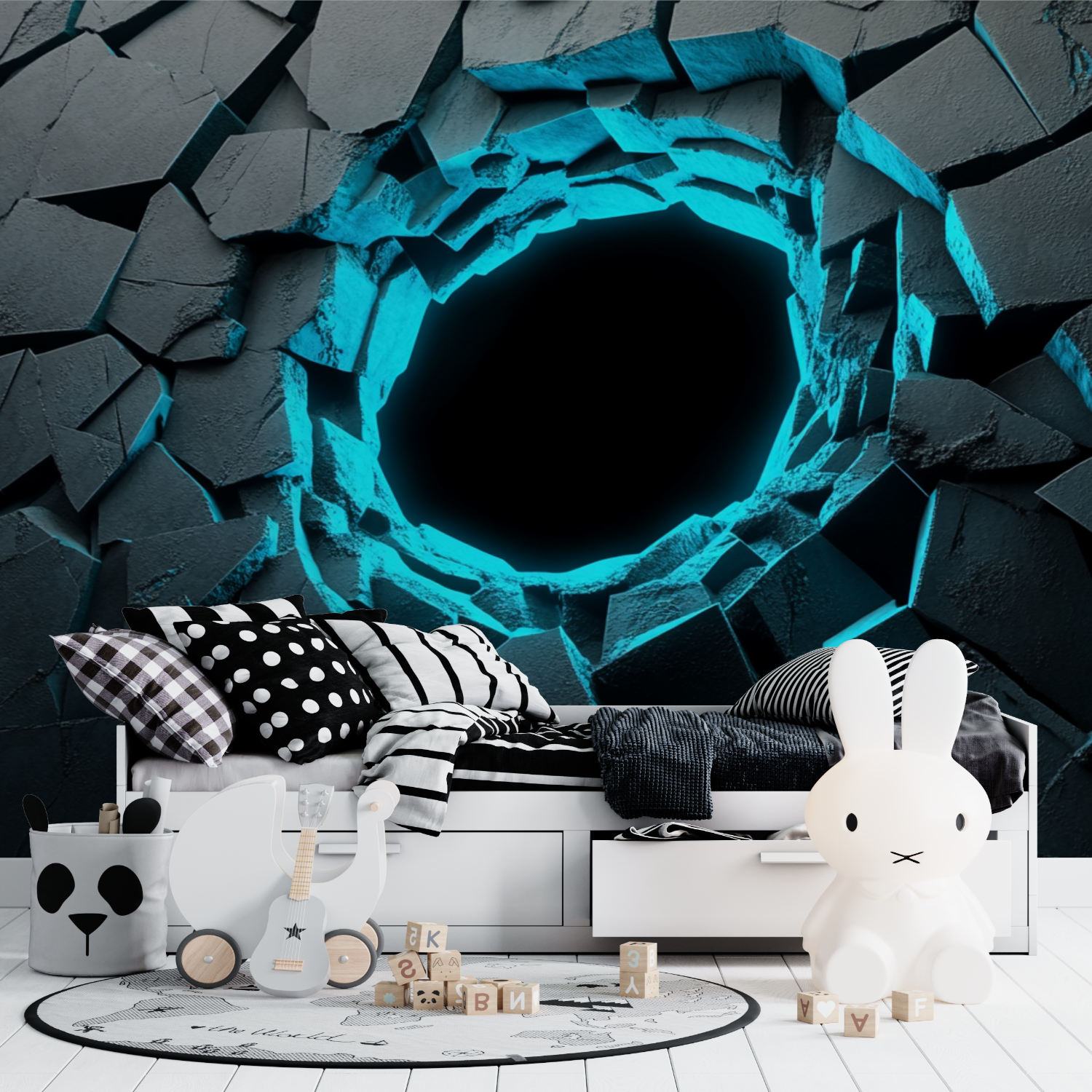 Neon Gaming Wallpaper | Wandbilder Wallpaper