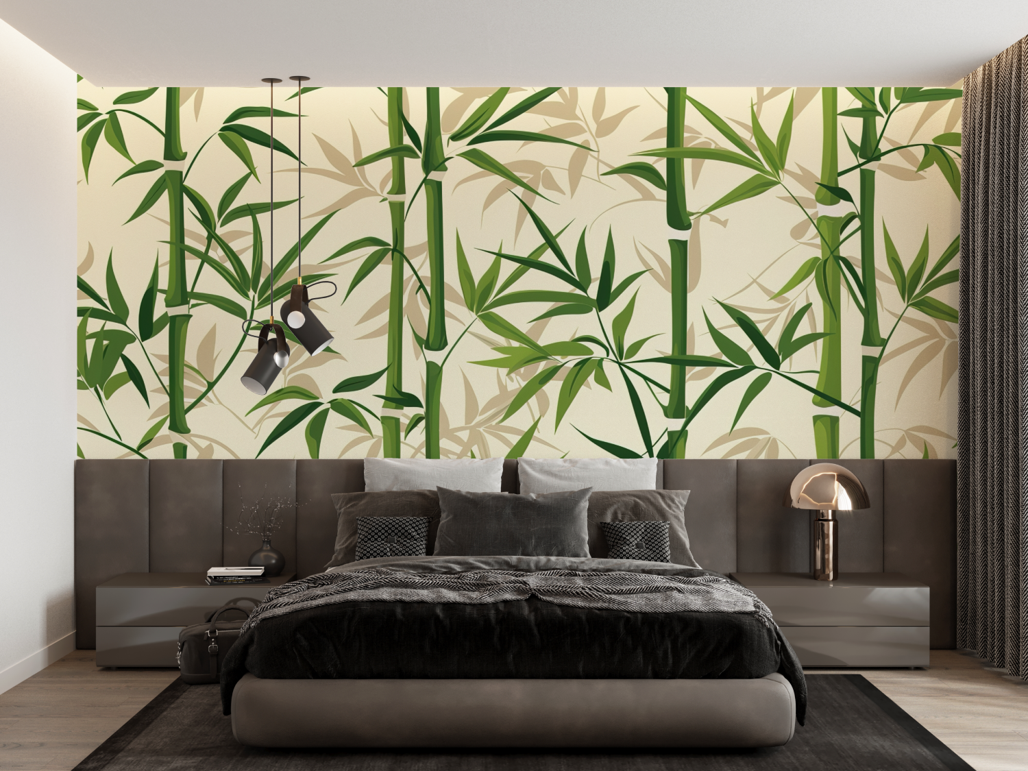 Bamboo Pattern Wallpaper | Murals Wallpaper