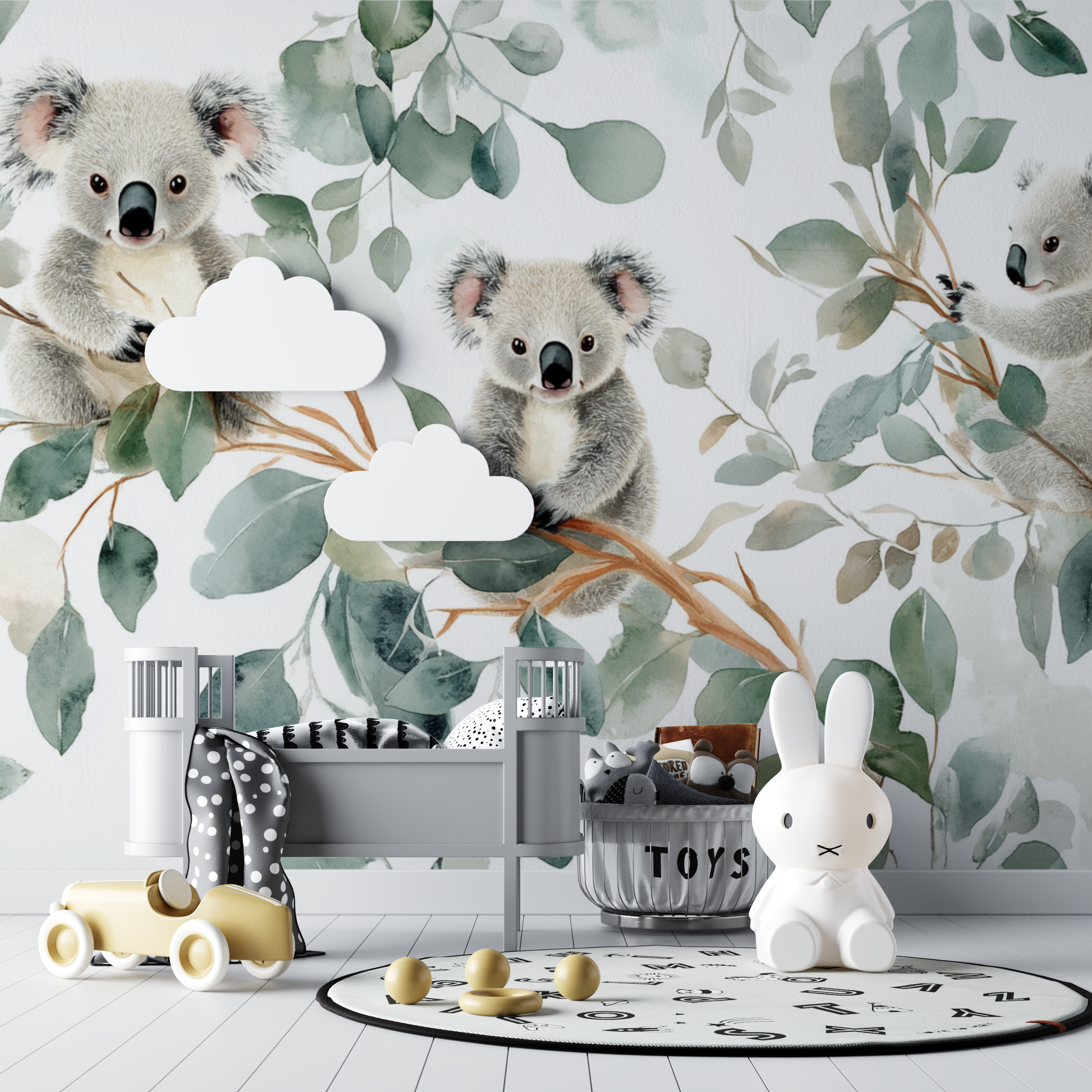 Koala Wallpaper and Morning Light | Murals Wallpaper