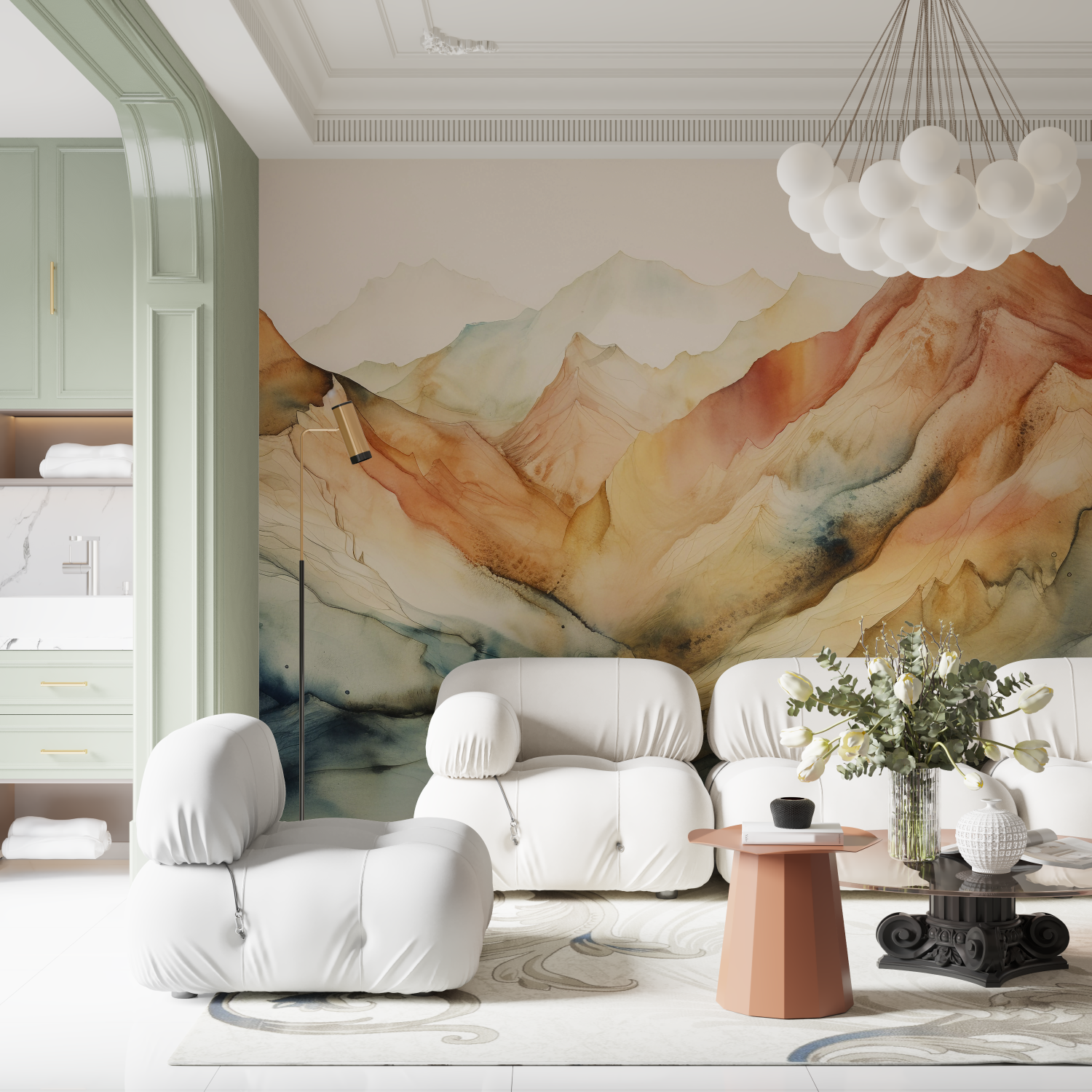 Pastel Watercolor Wallpaper | Murals Wallpaper