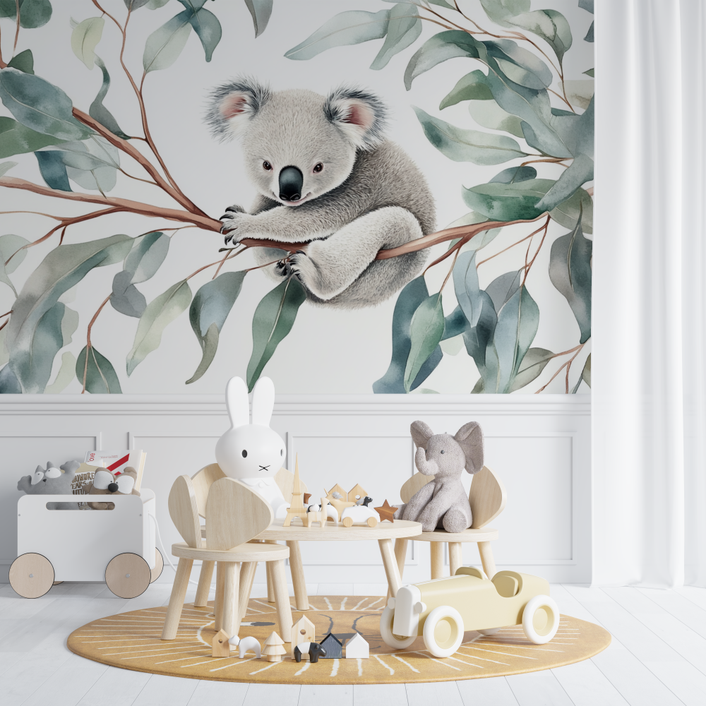 Koala and Gentle Breeze Wallpaper | Murals Wallpaper