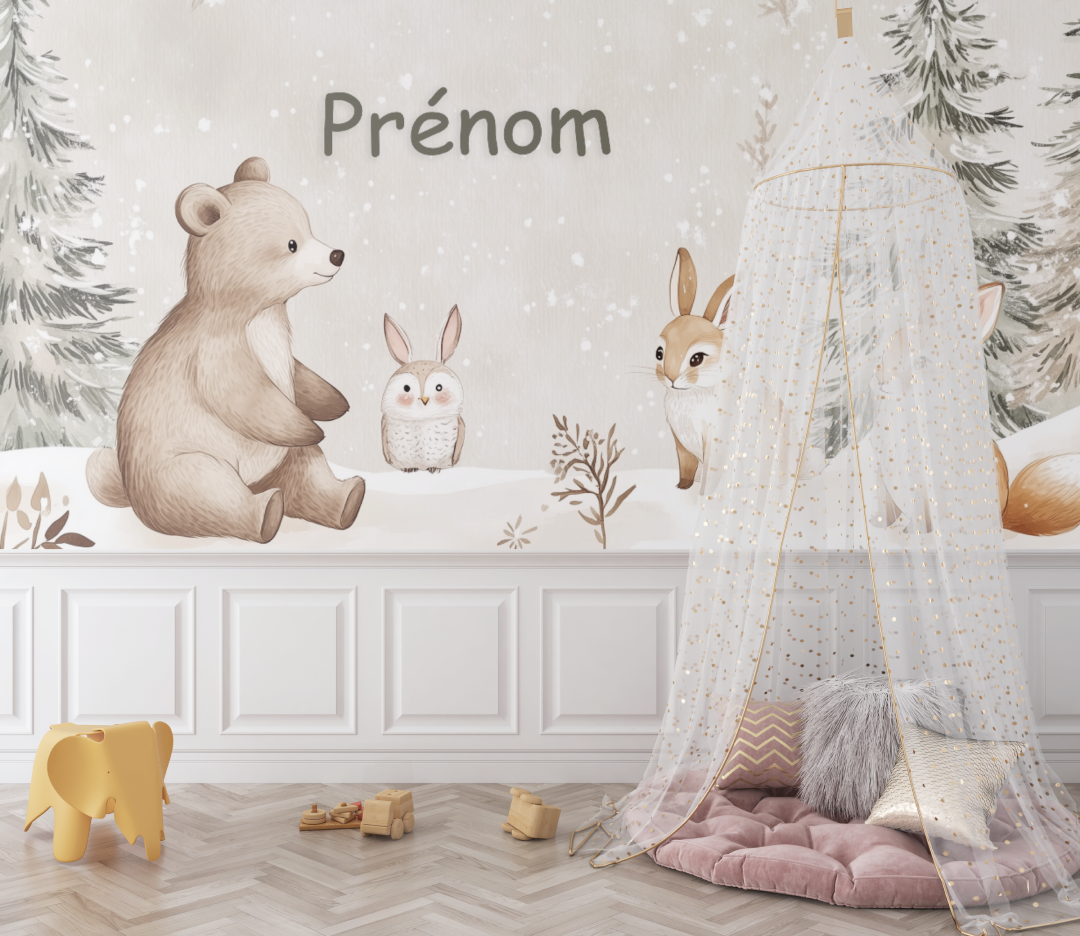 Nursery Name Wallpaper | Murals Wallpaper