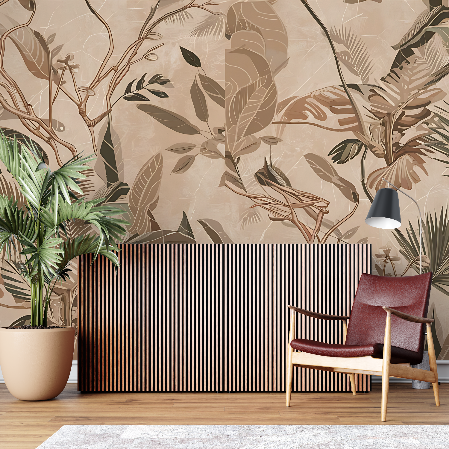 Terracotta Colored Wallpaper | Murals Wallpaper