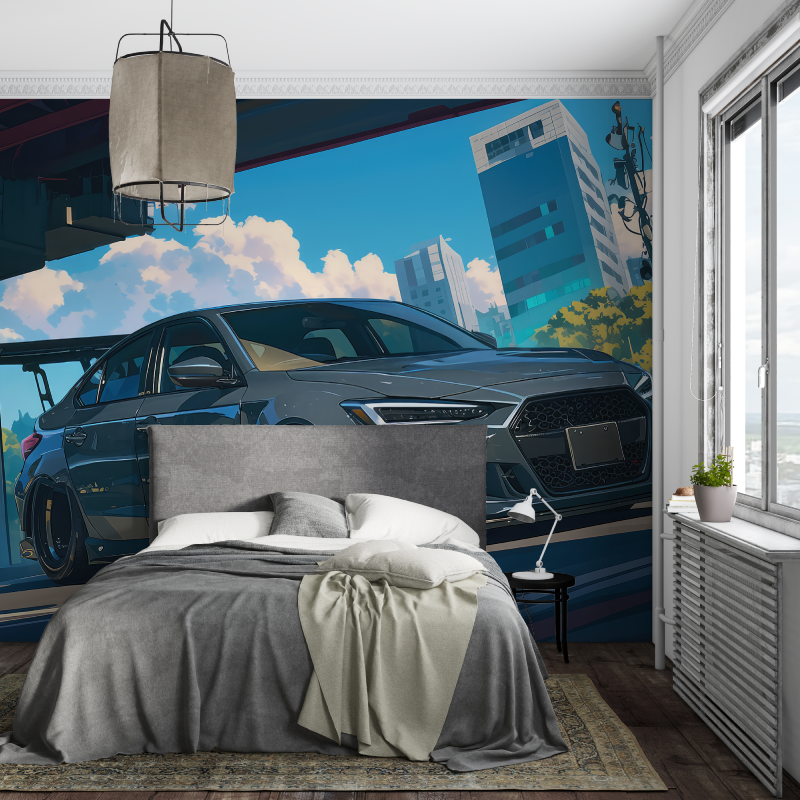 Anime Car Wallpaper | Murals Wallpaper