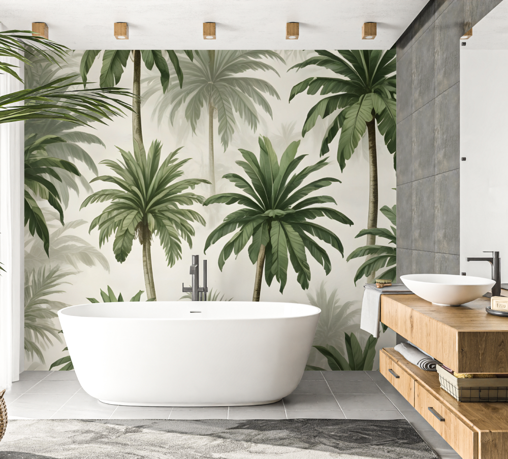 Bathroom Wallpaper Pattern | Murals Wallpaper