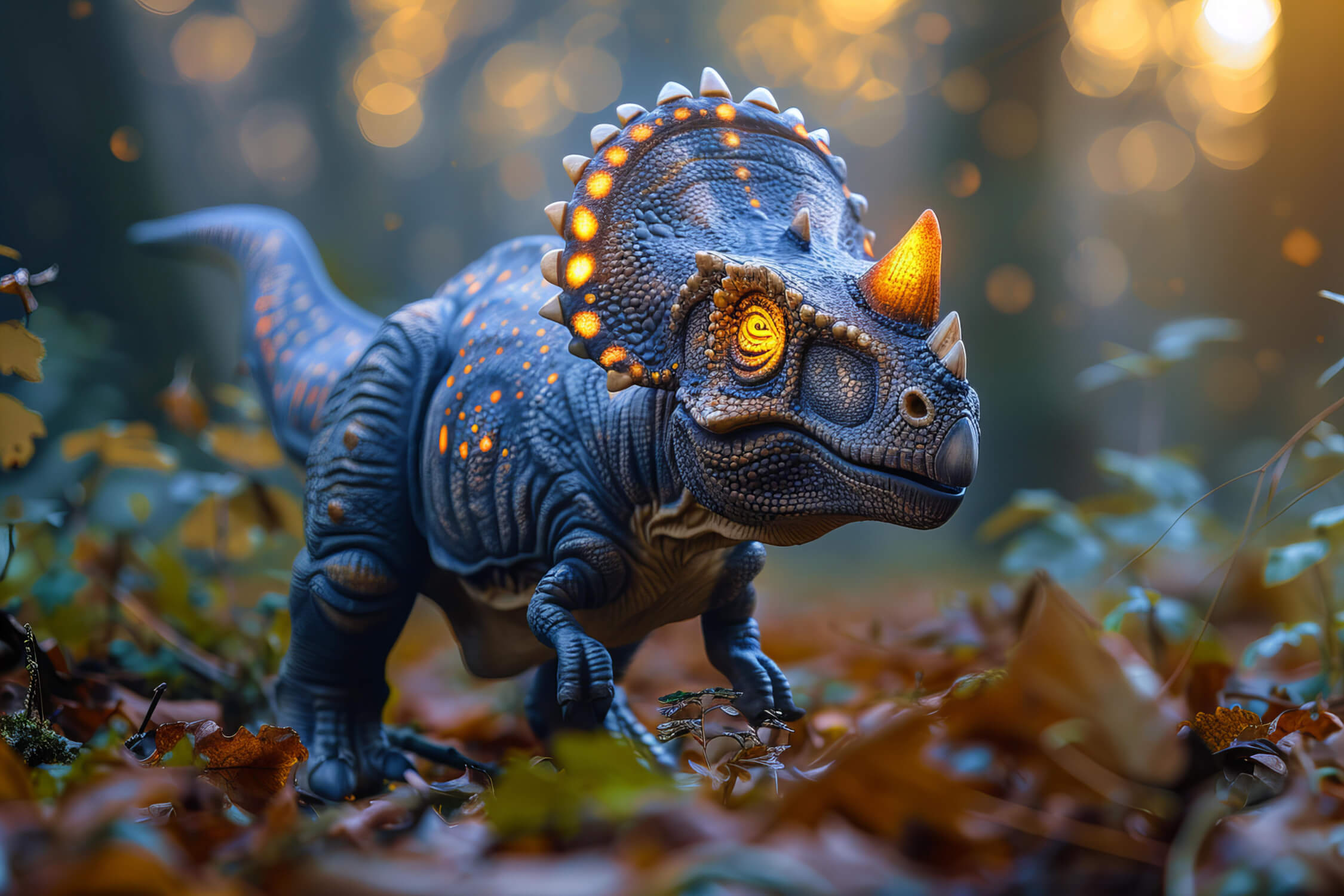 Neon Dinosaur Wallpaper | Murals Wallpaper