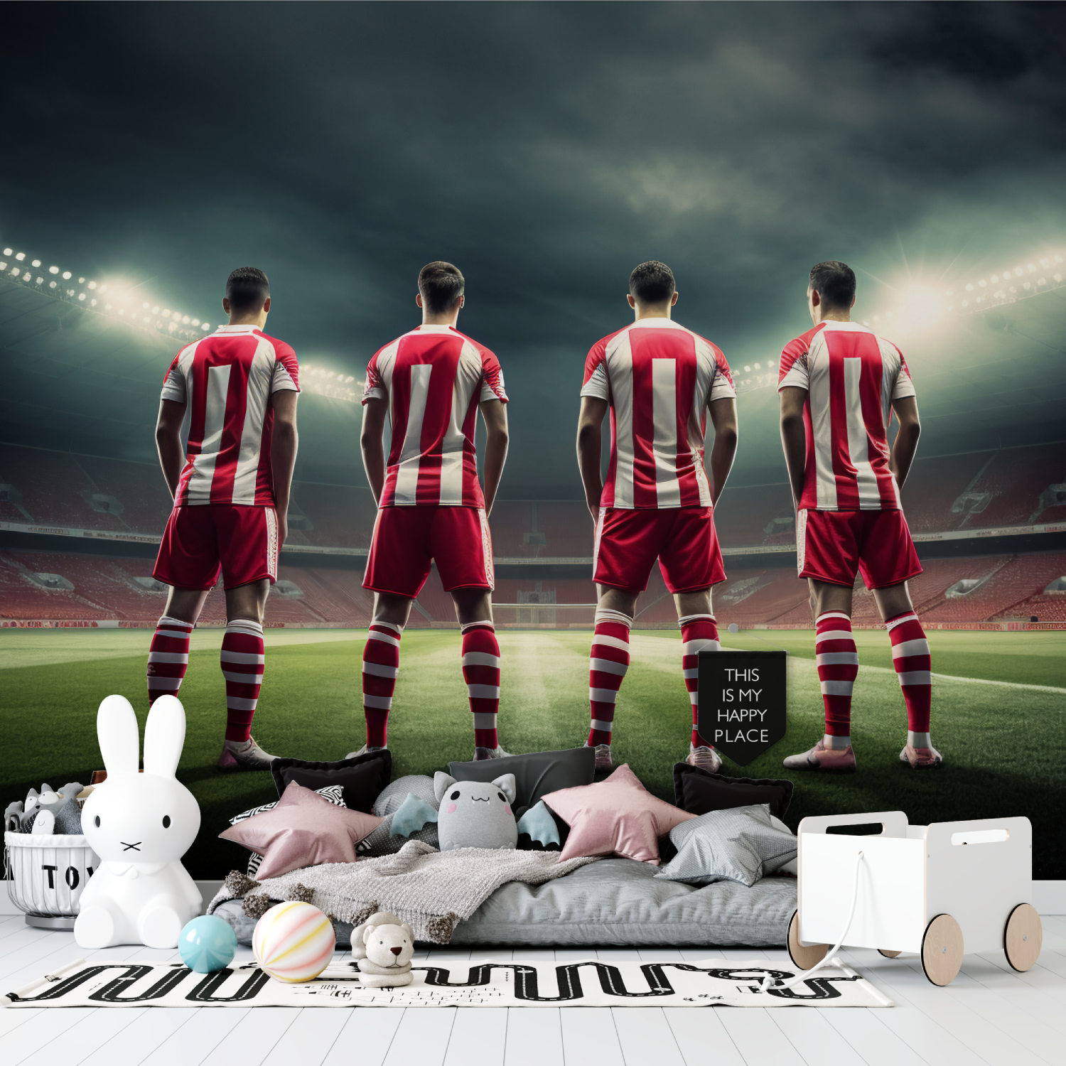 Football Player Bedroom Wallpaper | Murals Wallpaper